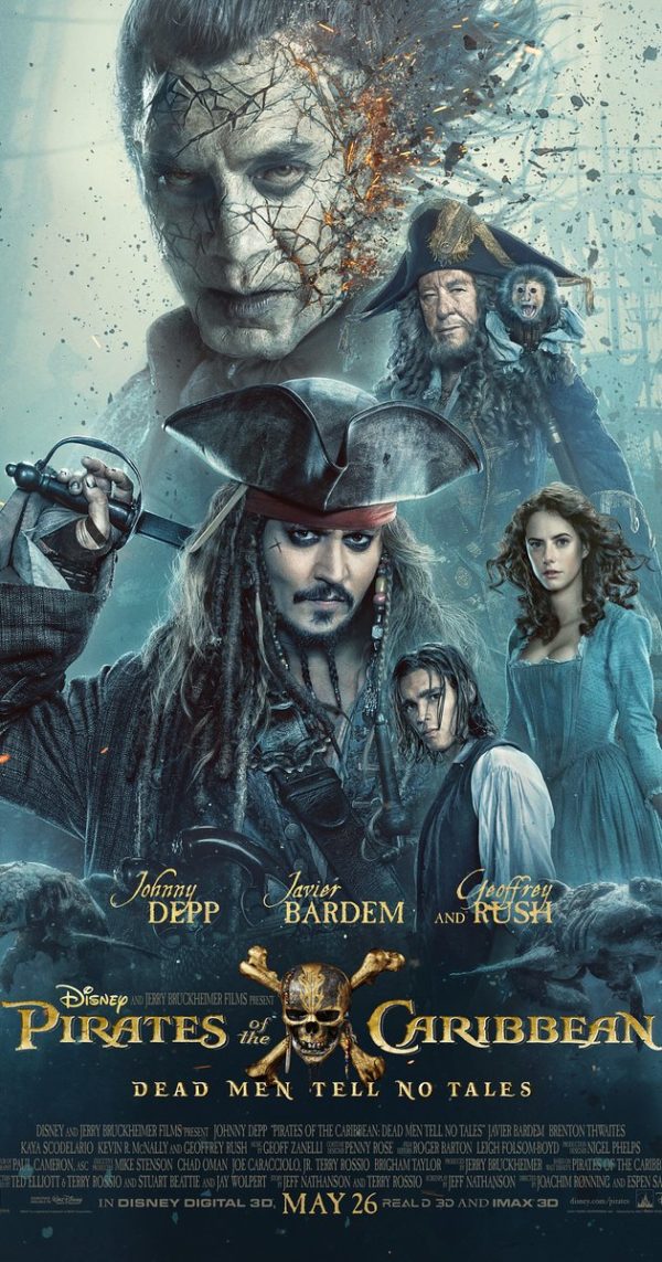 Pirates of the Caribbean Dead Men Tell No Tales (2017) poster